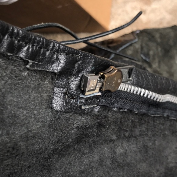 Silver Bike Lace Up Chaps- Womens XXS - Picture 6 of 14